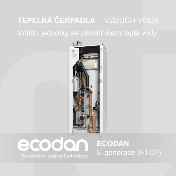 Nové vnitřní jednotky ECODAN