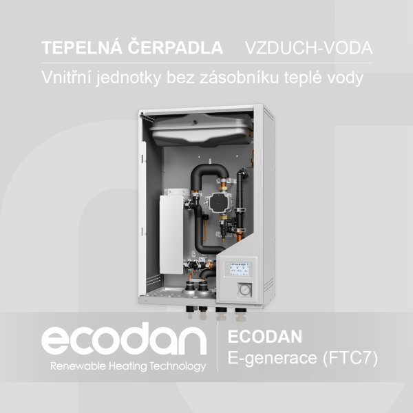 Nové vnitřní jednotky ECODAN