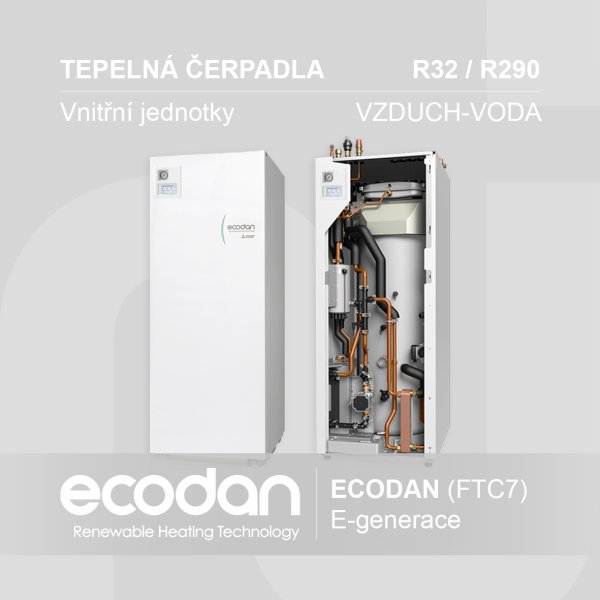 Vnitřní jednotky E-generace │ Tepelná čerpadla ECODAN