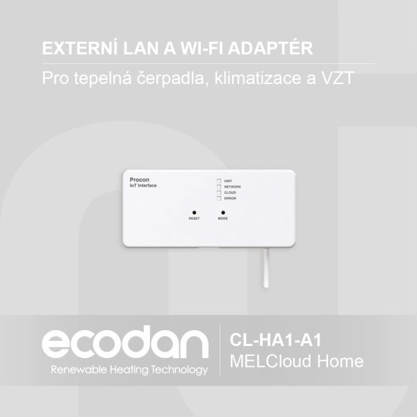 Vnitřní jednotky tepelných čerpadel ECODAN │ E-generace