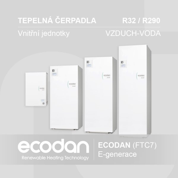Eco Inverter typ SUZ-S(H)WM │ Tepelná čerpadla ECODAN (R32)