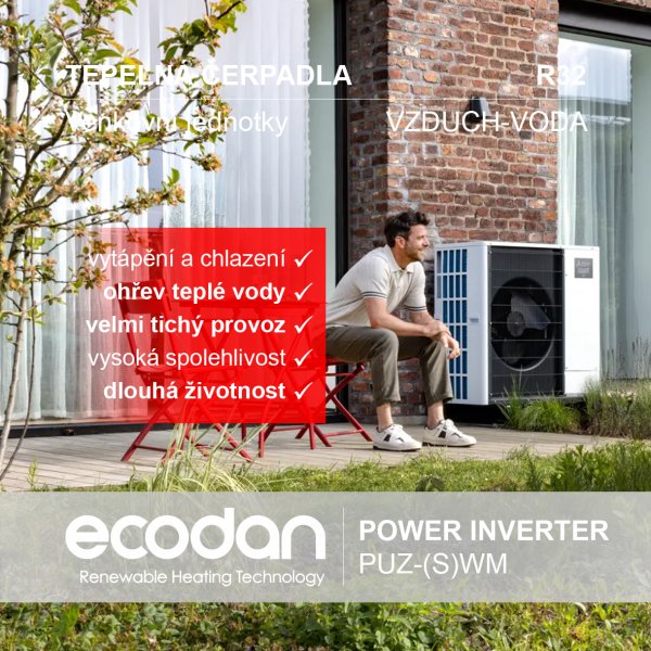 Tepelná čerpadla vzduch-voda Power Inverter │ PUZ-(S)WM