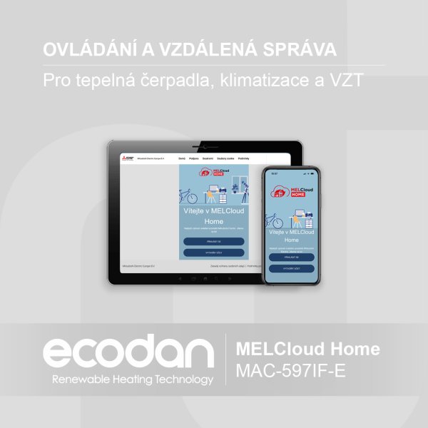 Zubadan Inverter PUZ-(S)HWM │ Tepelná čerpadla ECODAN (R32)