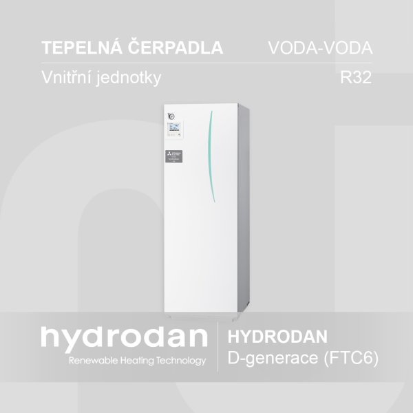 Vnitřní jednotky voda-voda HYDRODAN │ D-generace (FTC6)