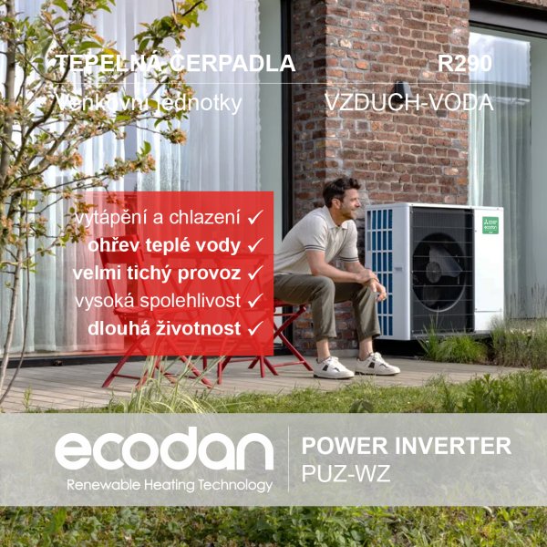 Power Inverter PUZ-WZ (R290) │ Tepelná čerpadla ECODAN