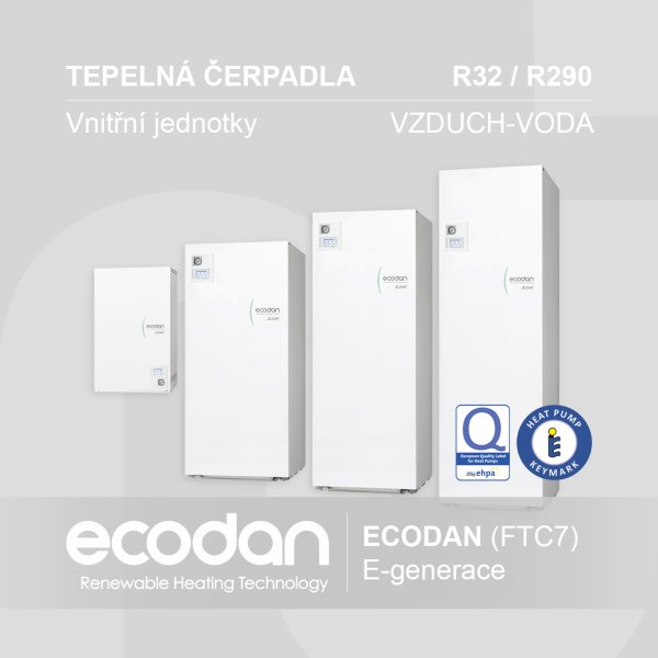 Tepelná čerpadla ECODAN (R290) - Power Inverter │ PUZ-WZ