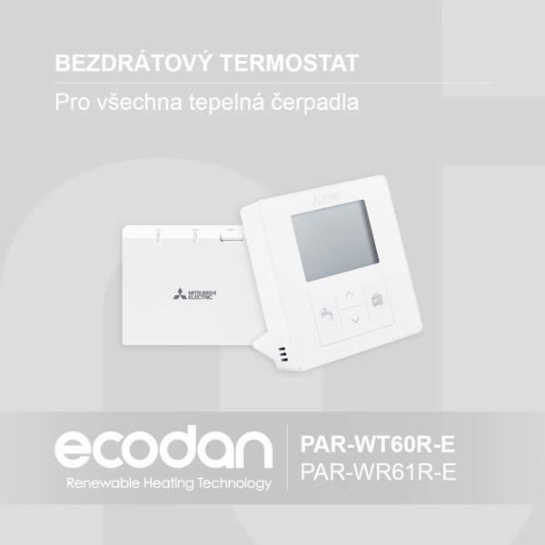 Vnitřní jednotky tepelných čerpadel ECODAN │ D-generace