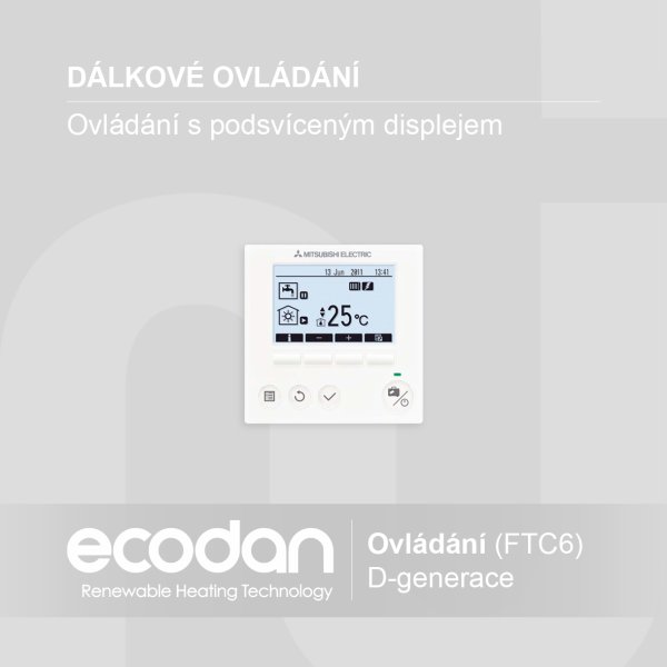 Řídící a kaskádní elektronika s ovládáním │ PAC-IF071B-E (FTC6)