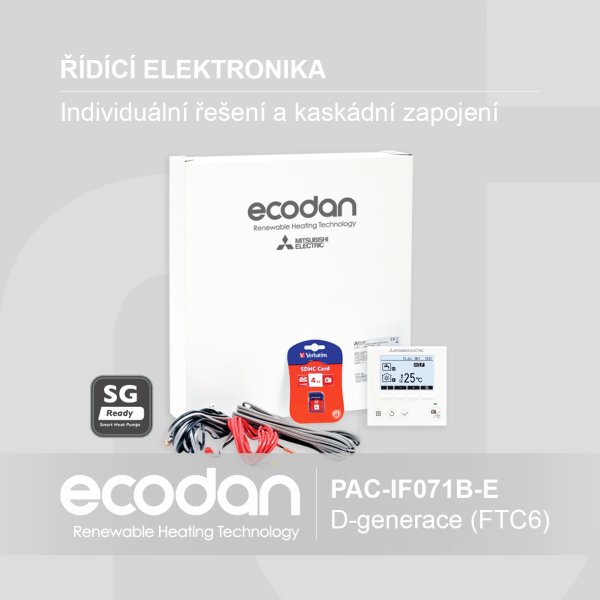 Řídicí a kaskádní elektronika s ovládáním │ PAC-IF071B-E (FTC6)