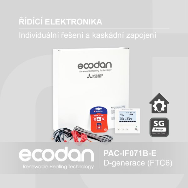 Řídicí a kaskádní elektronika s ovládáním │ PAC-IF071B-E (FTC6)