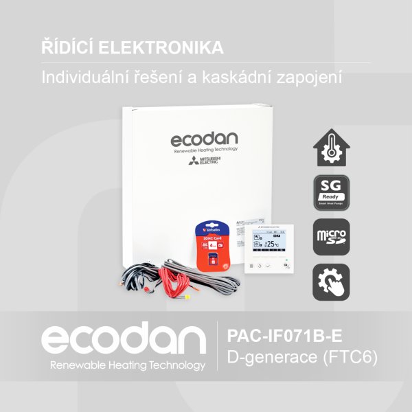 Řídicí a kaskádní elektronika s ovládáním │ PAC-IF071B-E (FTC6)