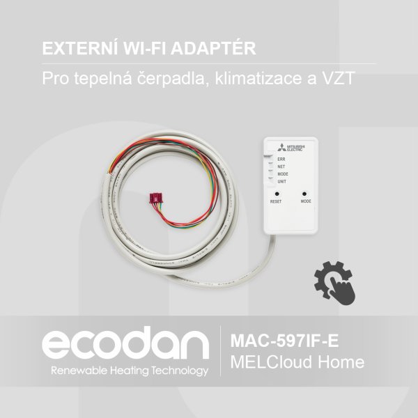 Wi-Fi adaptér pro ovládání a vzdálenou správu │ MAC-597IF-E