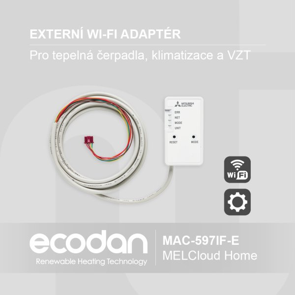 Wi-Fi adaptér pro ovládání a vzdálenou správu │ MAC-597IF-E