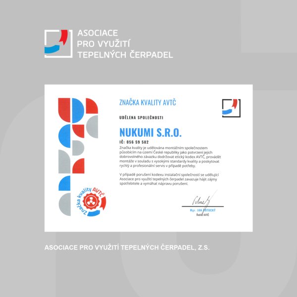 AVTČ - Uděluje firmám značku kvality │ ze dne 26. 11. 2025