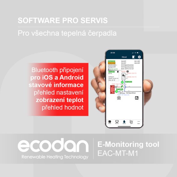 Bluetooth diagnostika pro kontrolu a servis | EAC-MT-M1