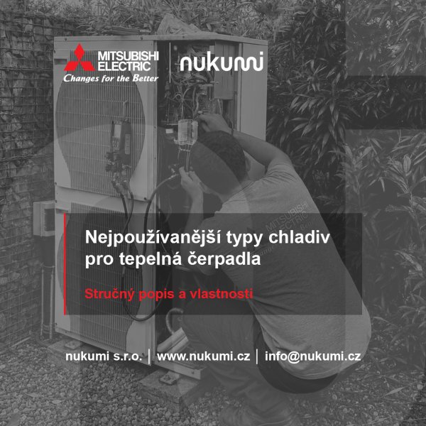 Vlastnosti chladiv a jejich omezení dle velikosti náplně