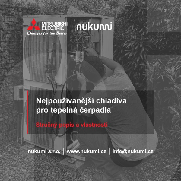 Vlastnosti chladiv a jejich omezení dle velikosti náplně