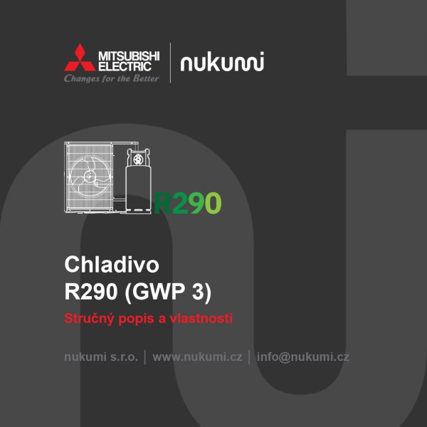 Stručný popis a vlastnosti chladiva R290 │ ze dne 1. 1. 2025