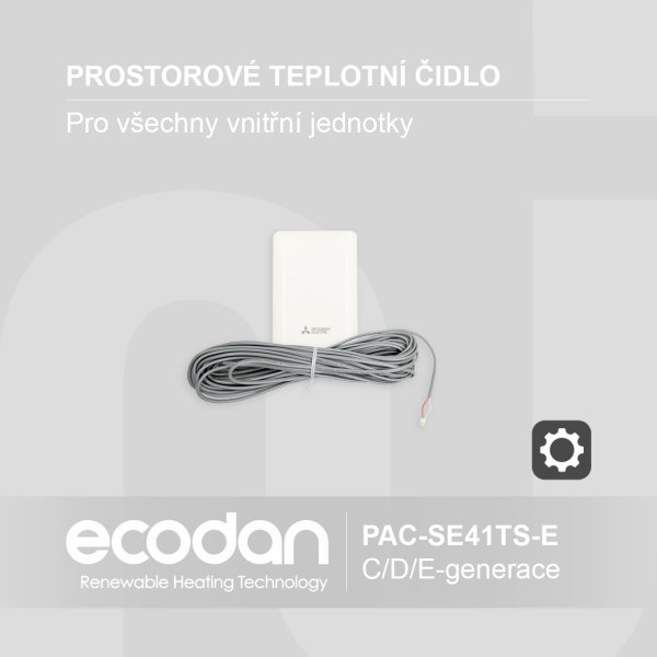 Externí prostorové teplotní čidlo (TH1) | PAC-SE41TS-E