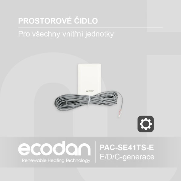Externí prostorové teplotní čidlo (TH1) │ PAC-SE41TS-E