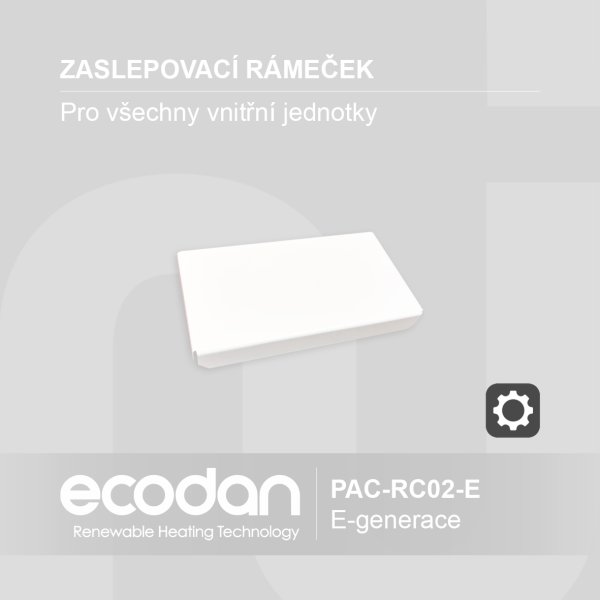 Zaslepovací rámeček k vnitřním jednotkám | E-generace (FTC7)