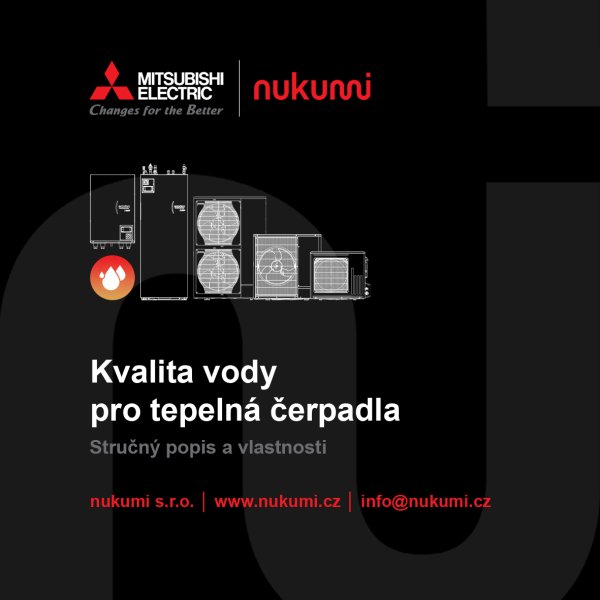 Požadavky na kvalitu vody pro systémy s tepelnými čerpadly