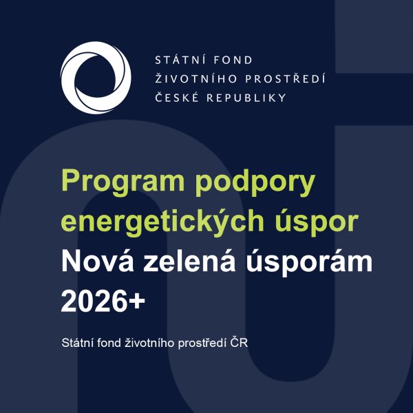 Novinky v programu podpory Nová zelená úsporám 2026+