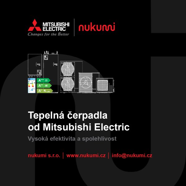 Důvody proč si vybrat tepelné čerpadlo od Mitsubishi Electric