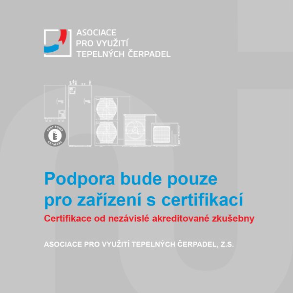 AVTČ - Tepelná čerpadla pouze s certifikací │ ze dne 24. 3. 2025