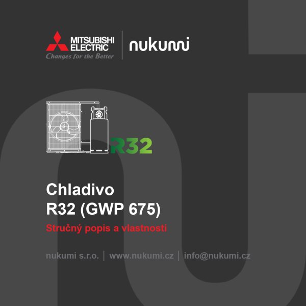 Stručný popis a vlastnosti chladiva R32 │ ze dne 1. 1. 2020