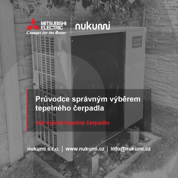 Jednoduchý průvodce pro výběr tepelného čerpadla