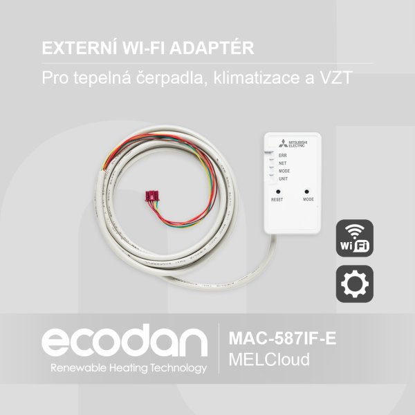 Wi-Fi adaptér pro ovládání a vzdálenou správu │ MAC-587IF-E