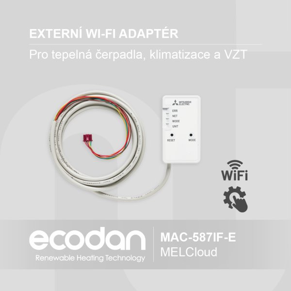 Wi-Fi adaptér pro ovládání a vzdálenou správu │ MAC-587IF-E