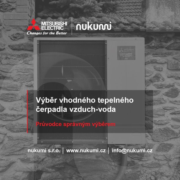 Výběr vhodného tepelného čerpadla typu vzduch-voda
