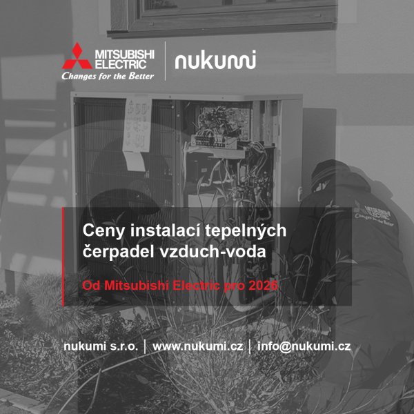 Kolik stojí instalace tepelného čerpadla vzduch-voda pro 2026