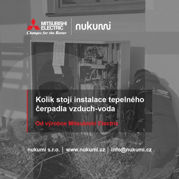 2026 | Cena instalace tepelného čerpadla typu vzduch-voda