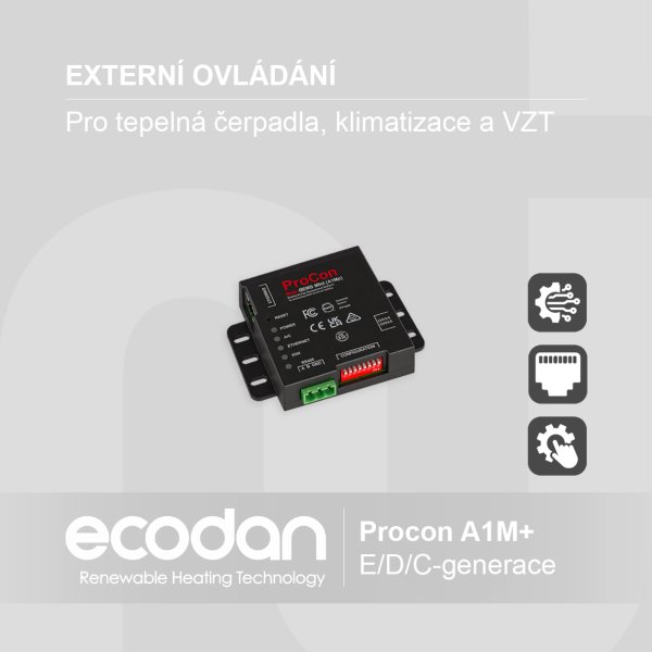 Adaptér pro externí ovládání | Procon MelcoBEMS MINI (A1M+)
