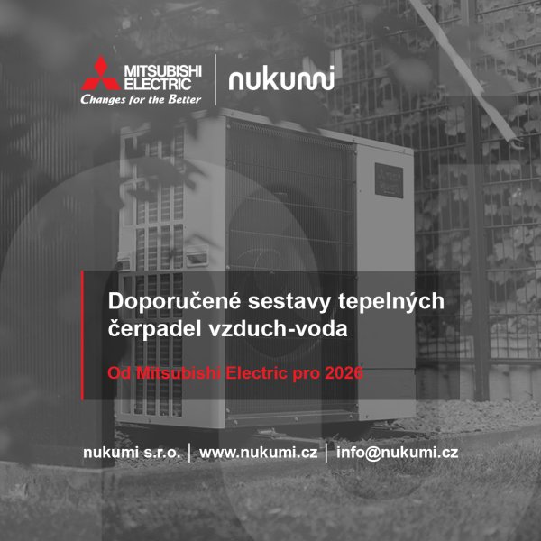 Doporučené sestavy tepelných čerpadel vzduch-voda pro 2026