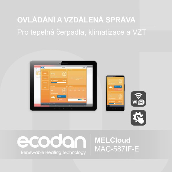 Aplikace pro dálkové ovládání a vzdálenou správu │ MELCloud