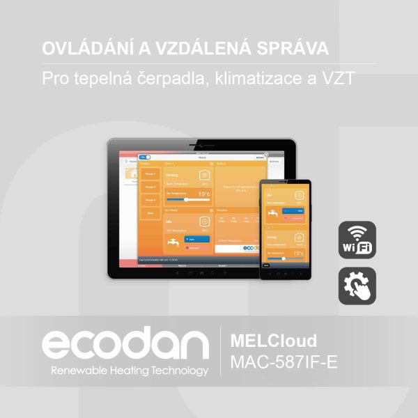 Aplikace pro dálkové ovládání a vzdálenou správu │ MELCloud