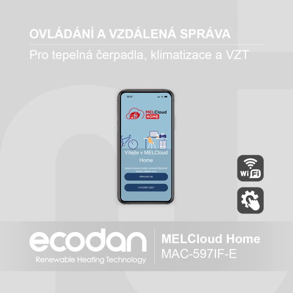 Aplikace pro vzdálenou správu a ovládání │ MELCloud Home