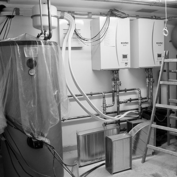 Větší objekt 820 m² - Praha │ Tepelné čerpadlo 2x 14,0 kW