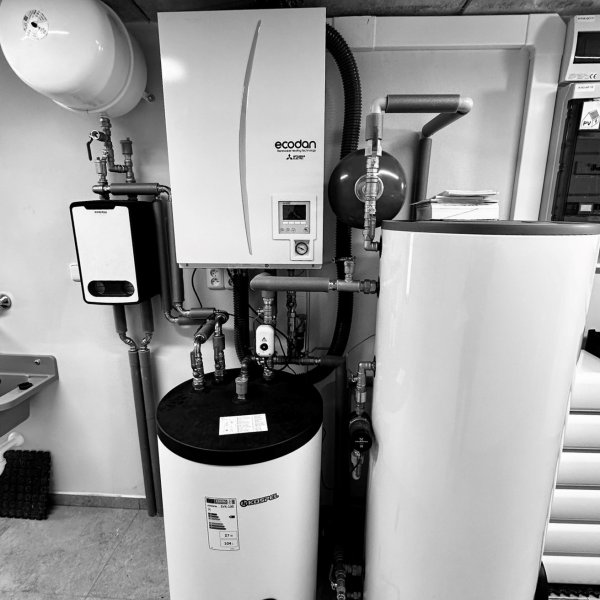 Instalace tepelného čerpadla pro rodinný dům 160 m2 (6,0 kW)