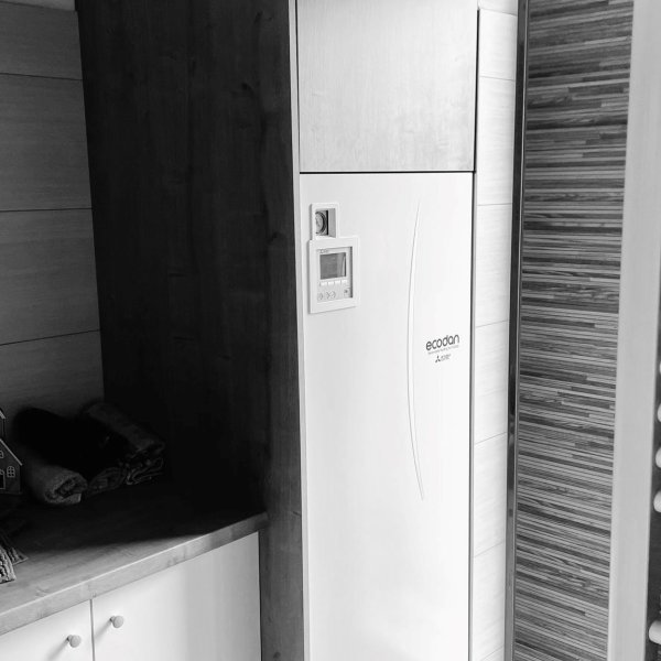 Nový rodinný dům 140 m2, Jičín │ATW - Tepelné čerpadlo 6,0 kW
