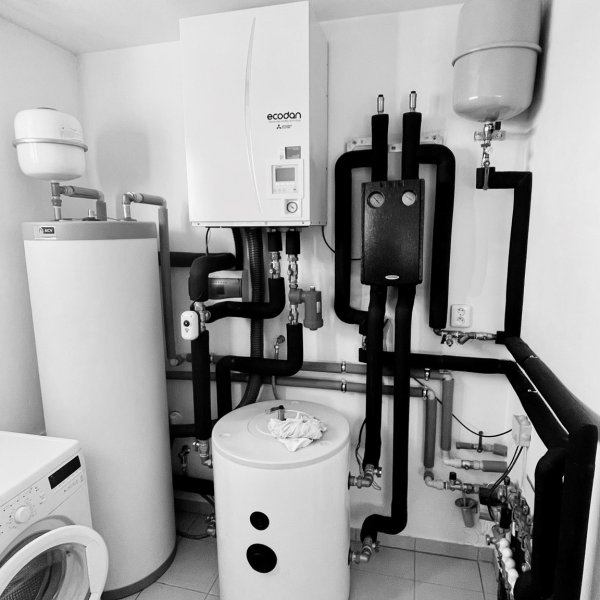 Instalace tepelného čerpadla pro rodinný dům 170 m2 (8,0 kW)