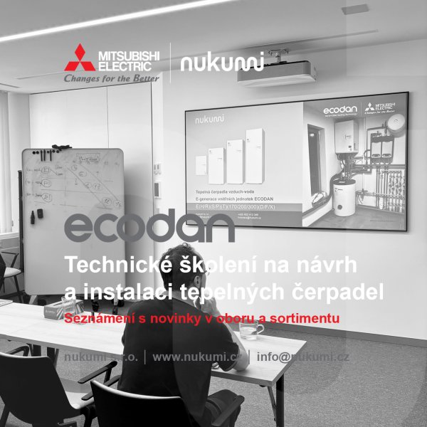 Technické školení na tepelná čerpadla │ ze dne 27. 3. 2026